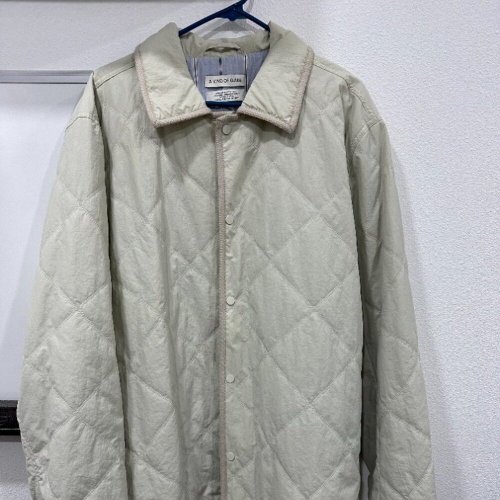A Kind of Guise Kiljan Quilted Jacket - Arctic Men's Size XL